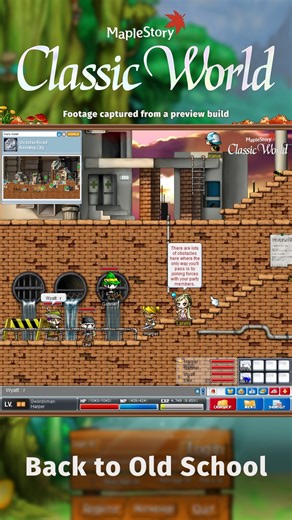 208K views · 4.3K reactions | Let's jump back to old school and reminisce what MapleStory used to look like! Who else is pumped for Classic World and ready to KPQ?  | MapleStory | Facebook