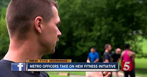 Metro Police use exercise to lift each other