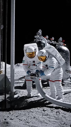 Astronauts connecting drilled ice wells to cryogenic tanks! #SpaceX #Starlink #ISS #Satellite #EarthView #SpaceCam #OrbitView #Nasa | Space Xplore