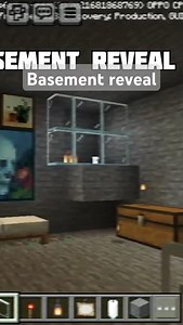 Minecraft Secret Basement Interior | No Voice | Underground Hideout Build (Timelapse)