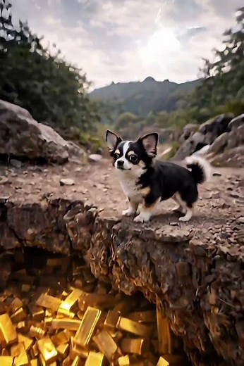 Chihuahua Discovers a Hidden Gold Mine 🐶🪙 | Short Animation