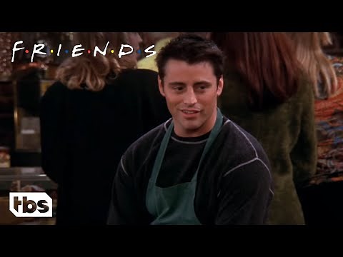 Friends: Joey Tries to Hide His New Job as a Waiter (Season 6 Clip) | TBS