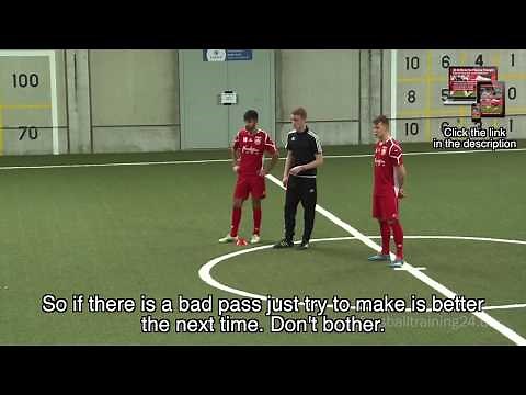 German Training Concepts - 23 Drills in the Passing-Triangle