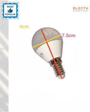 Omni 3W LED Bulb E14 220V Daylight 6500K LLG45E14-3W-DL