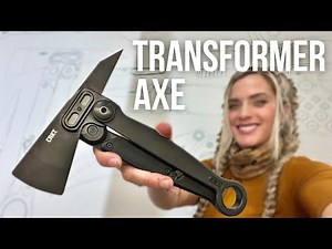 A Transformer Tomahawk + New CRKT Knives at SHOT Show