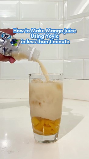 Quick Mango Juice Recipe with YoyiC in Under 1 Minute