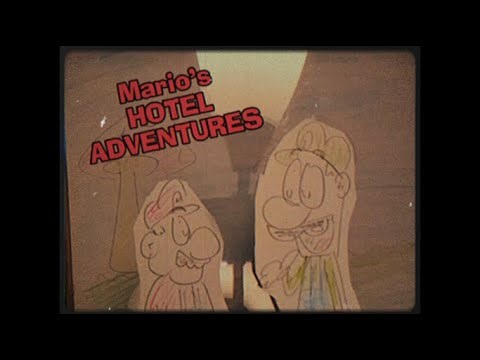 Hotel Mario but It's a Low Budget Cartoon from the late 1950s