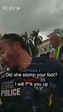 Karen Turns Traffic Ticket Into a Felony...