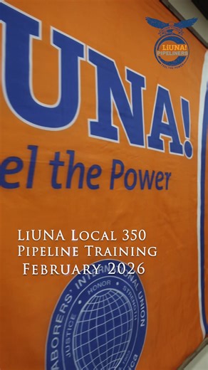 Pipeline Training February 2026! #LiUNA #feelthepower #laborersrising #yourworkforcesolution #liunatraining @LiUNA Local 350