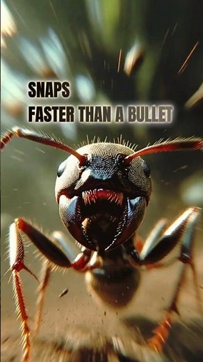 This Ant Snaps Faster Than a Bullet