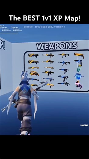 The BEST 1v1 XP MAP in Fortnite? 😤 #fortnite #fortniteclips
