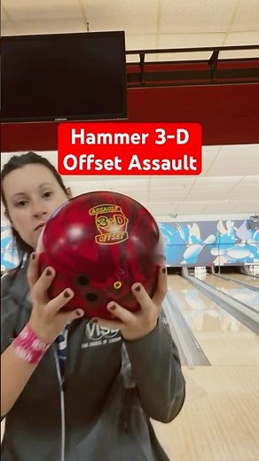 The Hammer 3-D Offset Assault is a Hybrid Asymmetric ball | #bowling