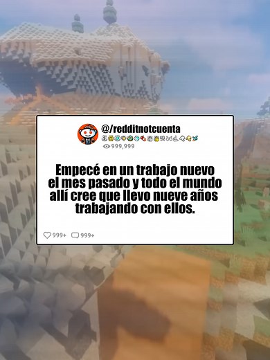Empecé en un trabajo nuevo el mes pasado y todo el mundo allí cree que llevo nueve años trabajando con ellos. #redditespañol #historiasdetiktok #historiareal #fyp