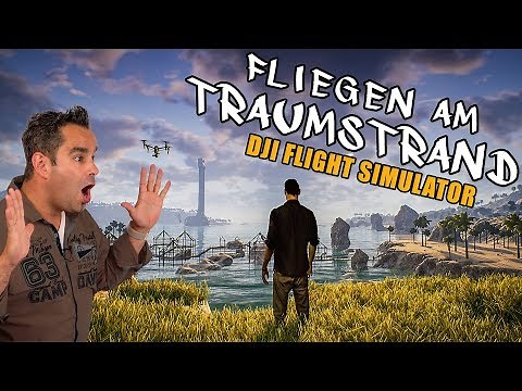 DJI Flight Simulator 🌞 Fliegen am TRAUMSTRAND