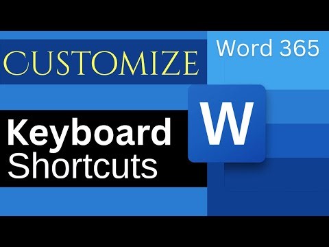 How to Create Custom Keyboard Shortcuts in Microsoft Word | Speed Up Your Work