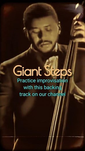 Backing Track | Giant Steps | John Coltrane | Access our channel and practice