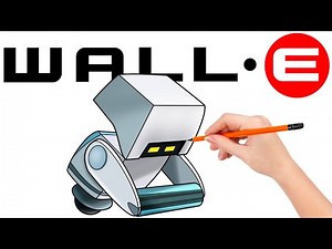 How to draw M-O (Microbe-Obliterator) from WALL•E, the robot programmed to clean items deemed c...