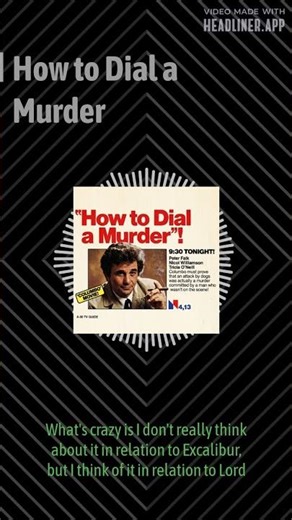 How to Dial a Murder | The Shabby Detective: Yet Another Columbo Podcast