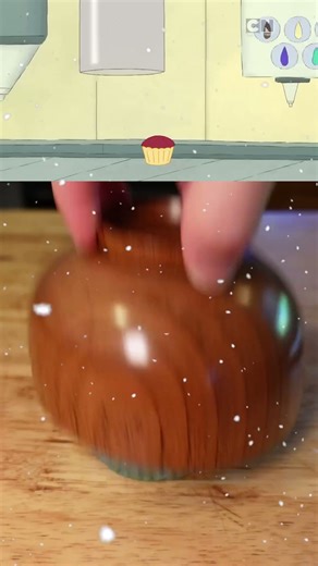 We Bare Bears cupcake 111: Jack Frost magic! #shorts