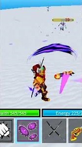 I Defeated Snowman with a Blade! (Blox Fruits) #bloxfruit #bloxfruits #gaming