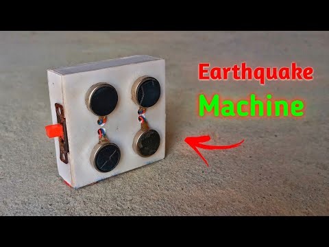 Built Your Own Mini EARTHQUAKE Machine: Unleash Tremors at Home!