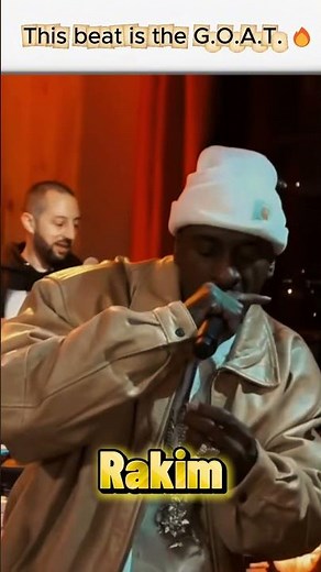 Rakim Freestyle on Shook Ones Pt. II Beat 🔥 | Classic Hip-Hop Vibes #rap #hiphop