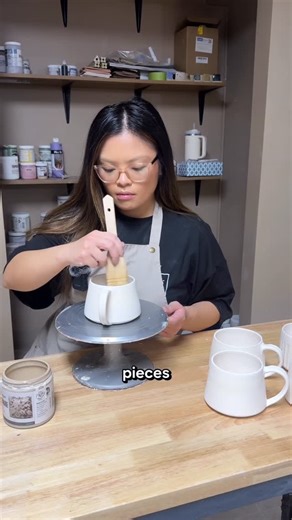 Anh Nguyen | Handmade Ceramics on Instagram: "The studio gadget I didn’t know I needed! 🤯😲 You can wipe 🧽 every surface and still miss the most important part - the air you breathe. Pottery dust isn’t just messy, it’s toxic 😟 I was recently gifted this monitor from a brand I’ve researched and genuinely admired. The EnviroKlenz SMART IAQ Sensor shows what’s really in your air and flags 🚩bad air days so that you can plan ahead 🗓️ The SMARTView AQI Da