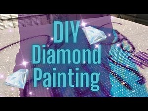 HOW TO Make Your Own DIY Diamond Painting! TUTORIAL.