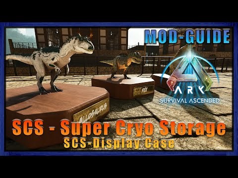 Super Cryo Storage Display Case erklärt! 🧊 Dinos & Chibis ausstellen | SCS Guide Teil 2 | ARK ASA