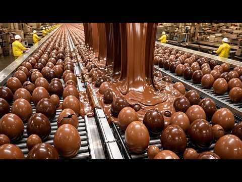 Inside a Mega Chocolate Factory: How Easter Eggs Are Mass Produced