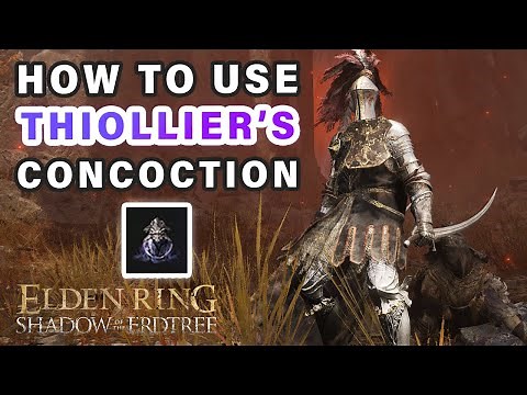 How to use Thiollier's Concoction | Ancient Dragon Florissax Summon & Dragonbolt ► Elden Ring DLC