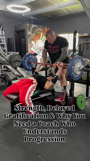 Strength, Delayed Gratification & Why You Need a Coach Who Understands Progression Everyone wants results fast. But strength isn’t built in weeks. It’s earned through patience, structure, and discipline. Real strength training is delayed gratification in its purest form. You don’t see the reward instantly. You grind through small, strategic increases rep by rep, phase by phase until suddenly, one day, you’re lifting what once pinned you down. That’s why coaching matters, true progress doesn’t ha