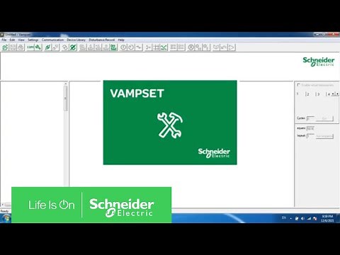 How to Change VAMPset Setting Tool Language | Schneider Electric Support