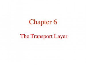 The Transport Layer - SlideServe