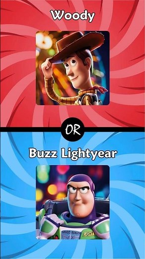 "Woody vs Buzz Lightyear 🧸🚀 Who Wins the Battle of Toy Story Icons?"