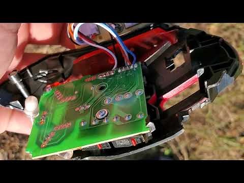 Red dragon gaming mouse gets the ultimate repair