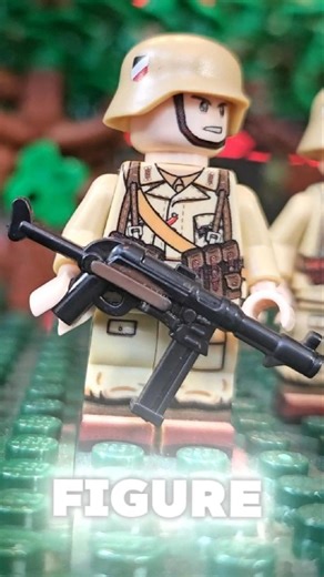 NEW Desert German Squad. Build Your LEGO WW2 Army NOW