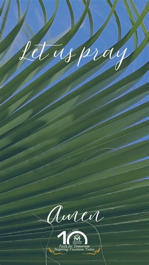 2.6K views · 67 reactions | Let us pray For the Church, that those called to priestly and religious vocations may draw strength from Christ's Passion to carry their crosses and serve faithfully. Let us pray to the Lord. Amen | Vocation Ministry | Facebook