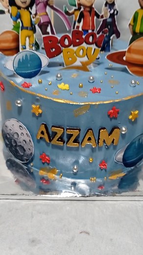 Dekorasi Kue Tema Boboiboy yang Kreatif