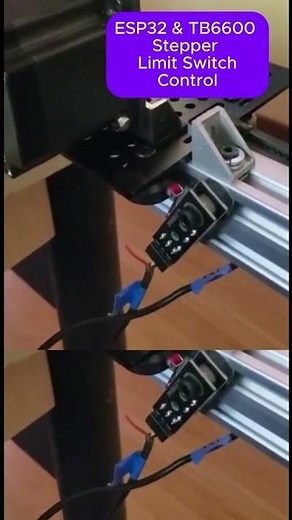 ESP32 Stepper Control: The Auto-Reverse Trick #arduino #diy