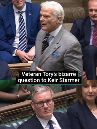 Some light relief from veteran Tory bruiser Desmond Swayne at one of @keirstarmer's last PMQs as leader #UKNews #UKPolitics #KeirStarmer #Labour #Westminster