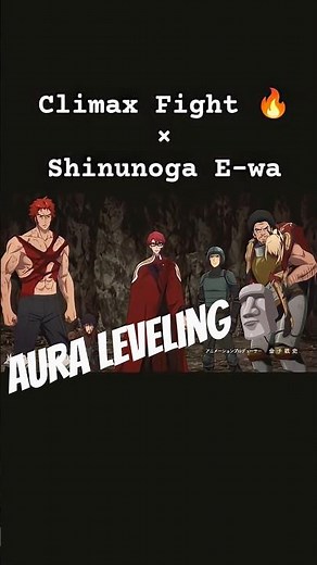 Solo Leveling x Shinunoga E-Wa🔥