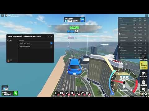Drive World Op Script Inf Money & More & Pastebin [ROBLOX]