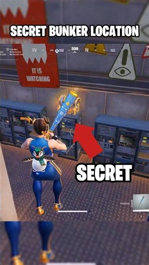 Secret Bunker Locations in Fortnite Chapter 7 #fortnite #gaming #shorts #fortniteclips
