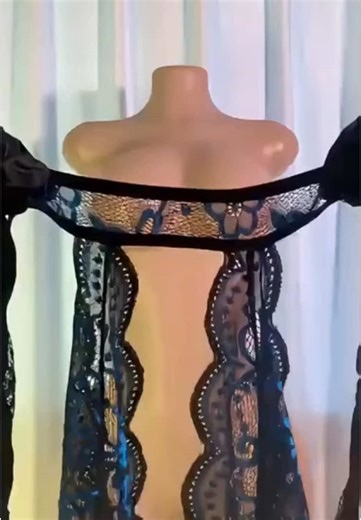 Delicate lace with refined detailing. A sheer silhouette paired with an open-crotch design for intimate styling. #styleconfidence #fashionforward #lingerie #hot #sexy #body #lace #specialneeds #fyp #foryoupage #tiktokmademebuyit #giftguide #partner