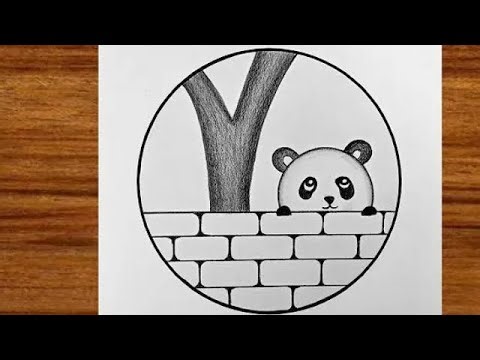 Easy Circle Drawing for Beginners | Simple Animal Art