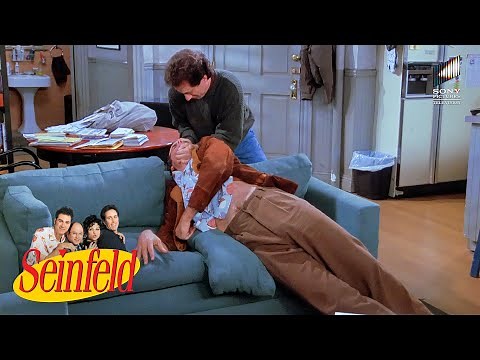Jerry Force-Feeds Dog Medicine to Kramer | Seinfeld