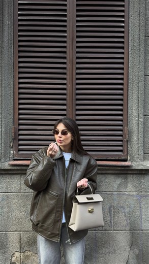 Lyubov’| Model | Posing coach | Fashion content creator | UGC | on Instagram: "Bomber jacket: @zara Costume vest: @lime_official T-shirt: @mango Trousers: @guess Ankle boots: @aldo_shoes Bag: @furla Glasses: @cartier"