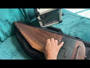 11 String Electric Kantele: acoustic and Electric sound demo