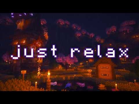 you‘re okay as you are... (relaxing minecraft music w/ soft rain)